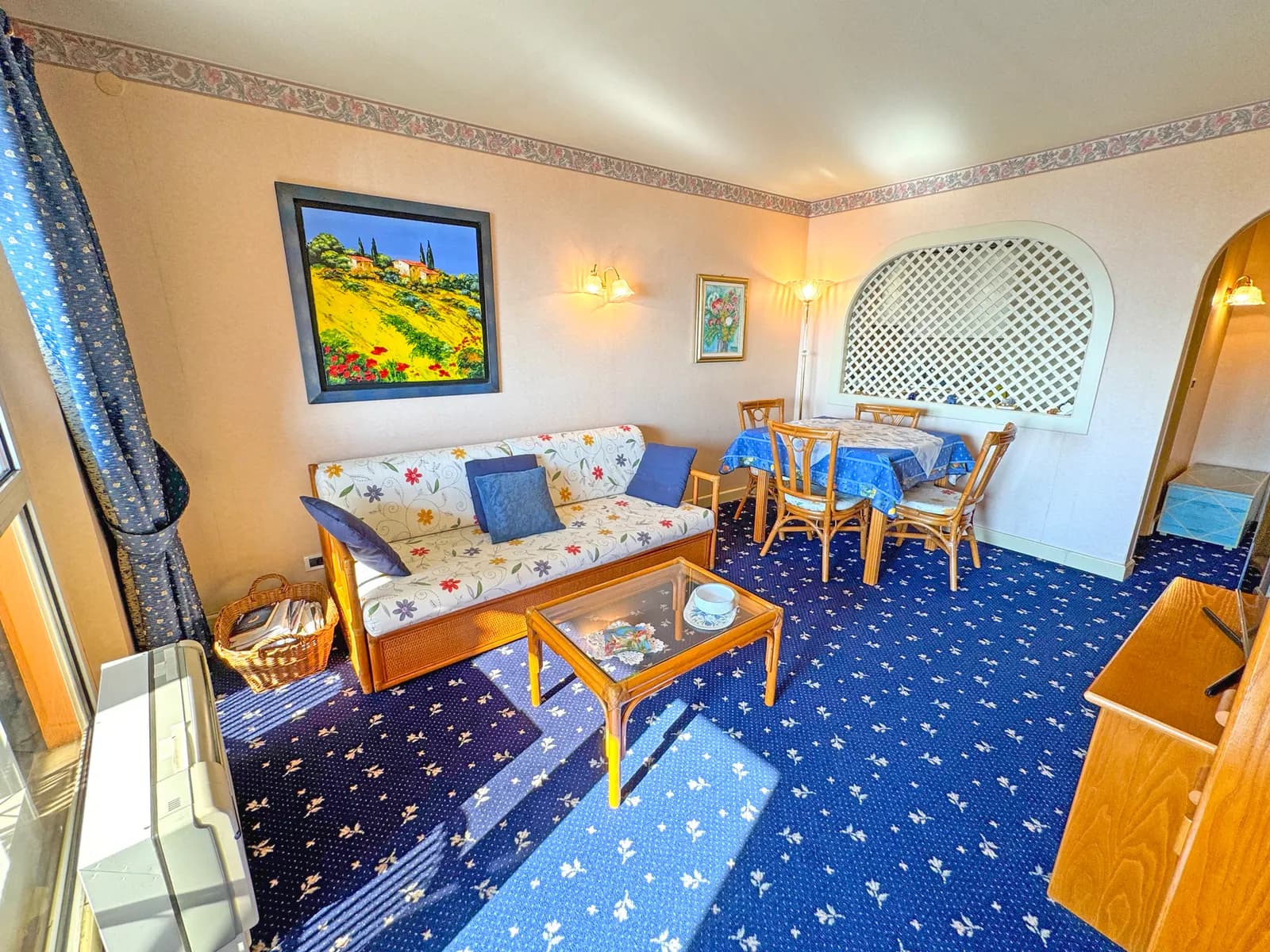 Appartement 3 pièces, Promenade des Anglais