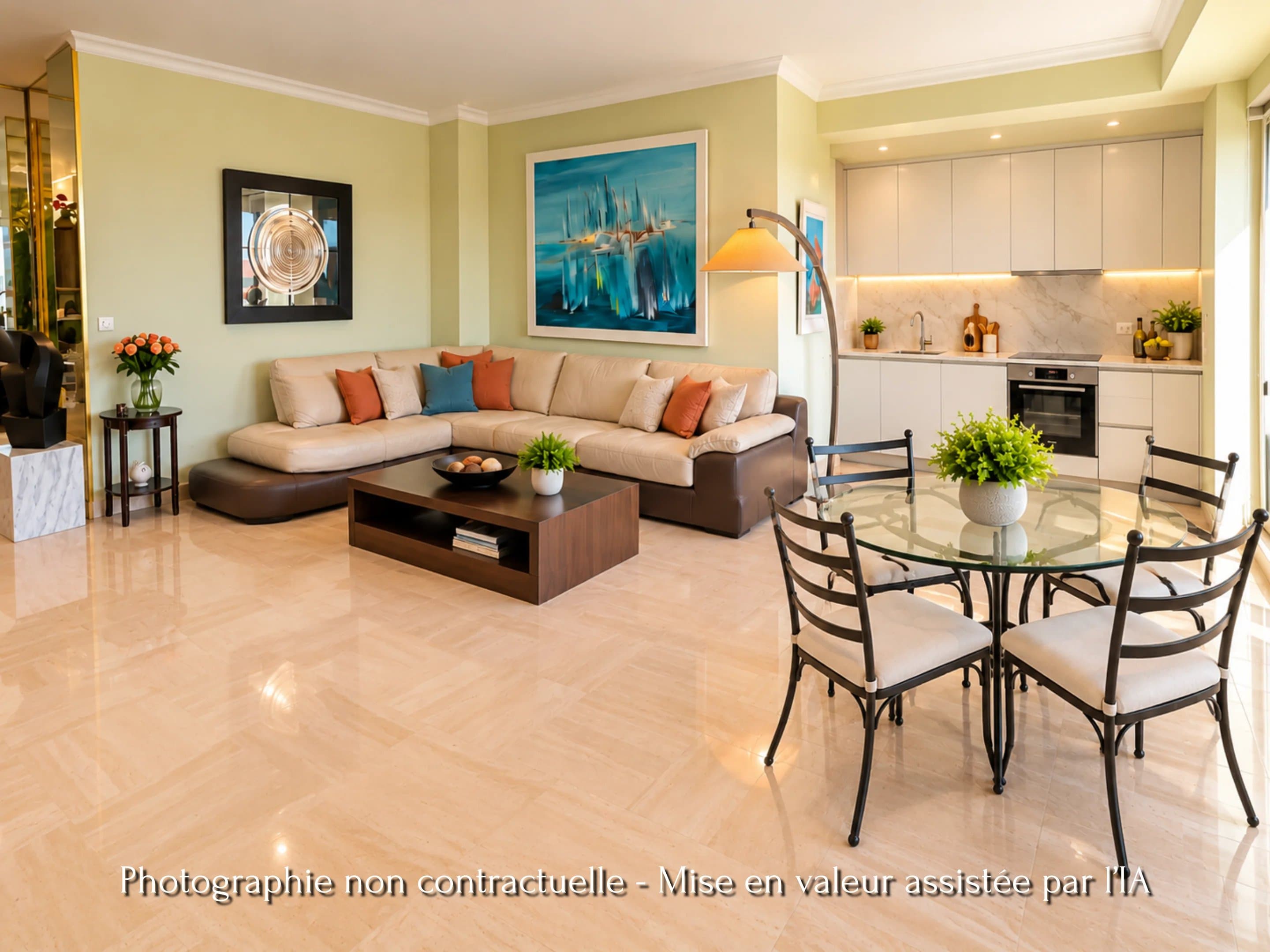 GRAND HÔTEL – DERNIER ÉTAGE – 3 PIÈCES – 113 M² – TERRASSE EXPOSÉE SUD (35,75 M²) – VUE PANORAMIQUE