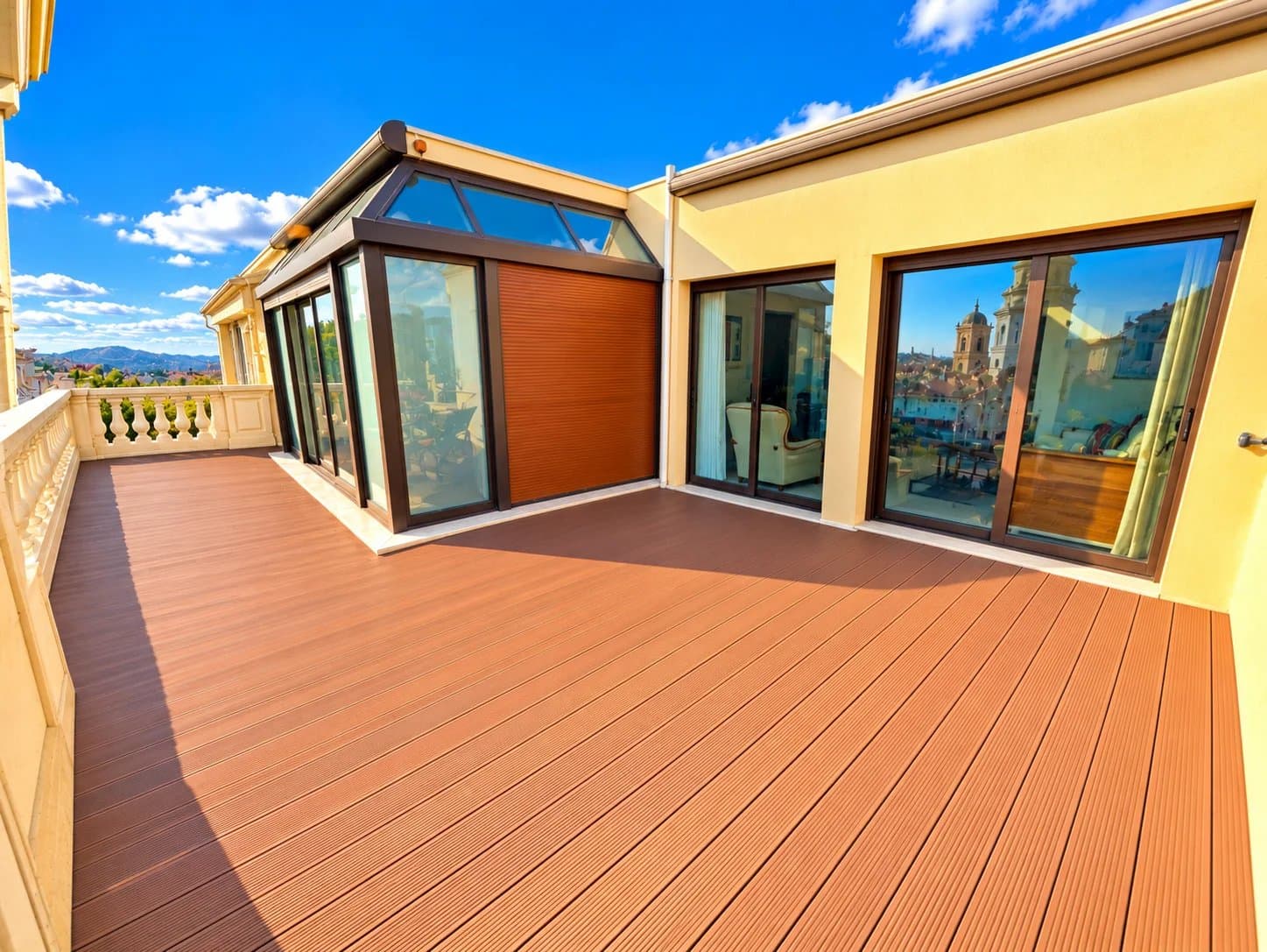 GRAND HÔTEL – DERNIER ÉTAGE – 3 PIÈCES – 113 M² – TERRASSE EXPOSÉE SUD (35,75 M²) – VUE PANORAMIQUE